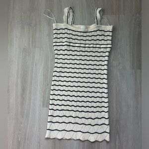 Boutique stripe knit dress